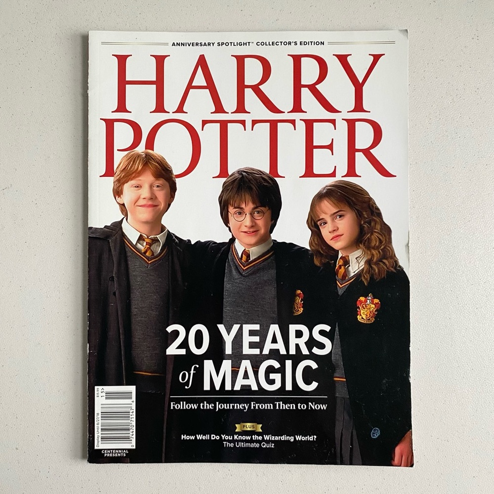 Harry Potter 20 Years of Magic Magazine